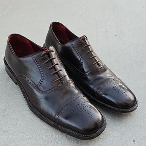 BRUNO MAGLI Dark Brown Oxfords Mens Dress Shoes